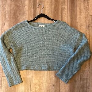 L.A Hearts sea foam green Knit Sweater